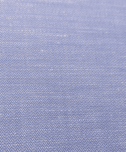 Hankerchief Aqua / White Linen Fabric Fine Lightweight Ex-Designer Deadstock 150cm Wide