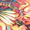 Groovy Retro Print 100% Viscose Sateen Fabric 150cm Wide Per Half Metre