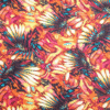 Groovy Retro Print 100% Viscose Sateen Fabric 150cm Wide Per Half Metre