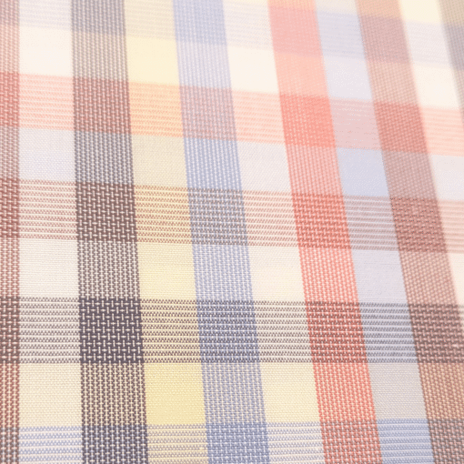 Multi Check 100% Pima Cotton Lawn Fabric