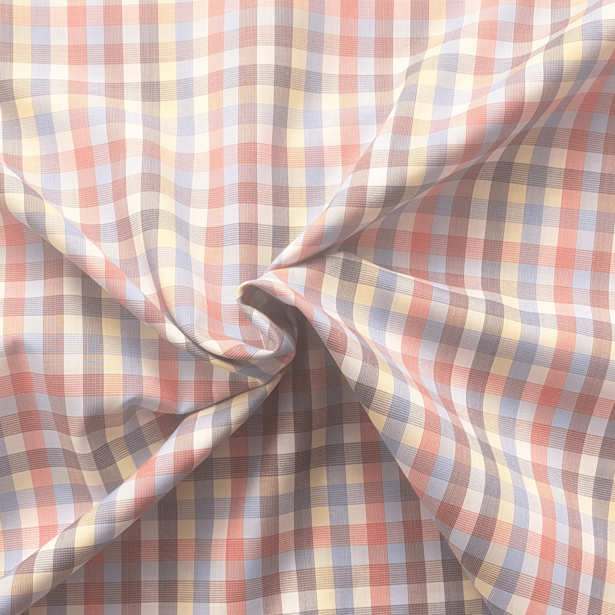 Buy Multi Check 100% Pima Cotton Lawn Fabric