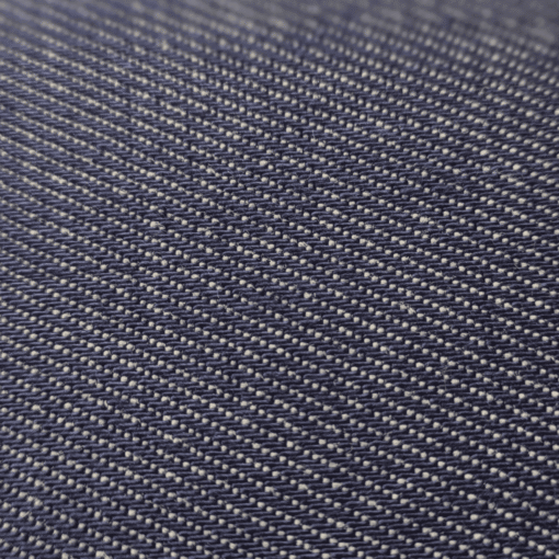 Blue Denim Fabric Mediumweight Cotton Blend Twill Weave For Sale At More Sewing