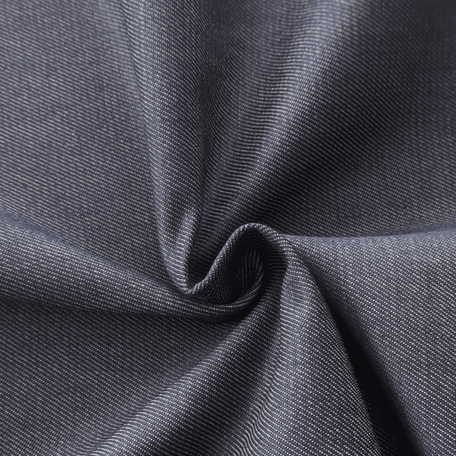 10oz Dark Blue Denim Fabric Mediumweight Cotton Smooth Finish