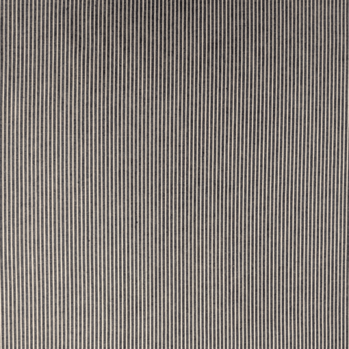 100% Cotton Woven Stripe Denim Fabric Designer Deadstock