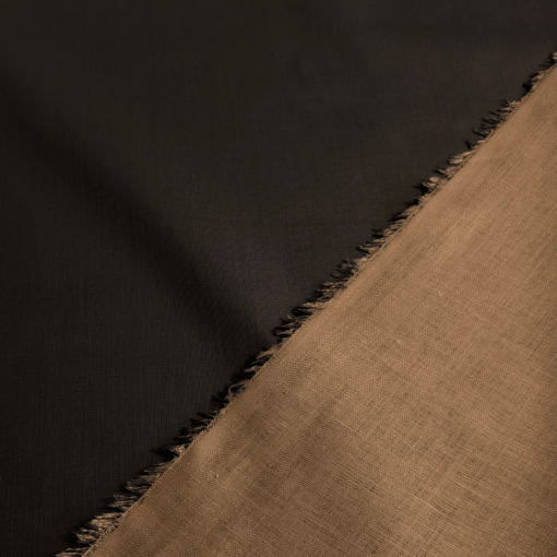 Showerproof Coated Linen Fabric