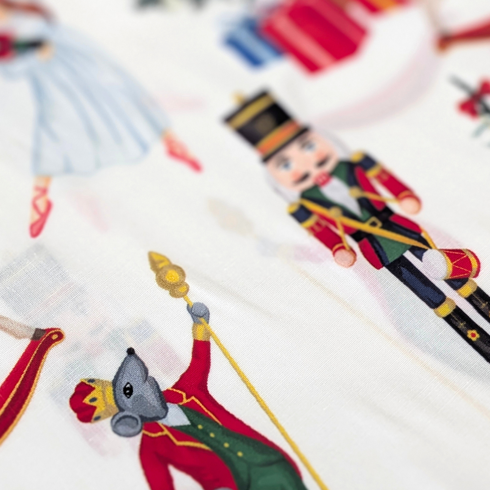 Christmas Nutcracker Cotton Fabric 145cm Wide