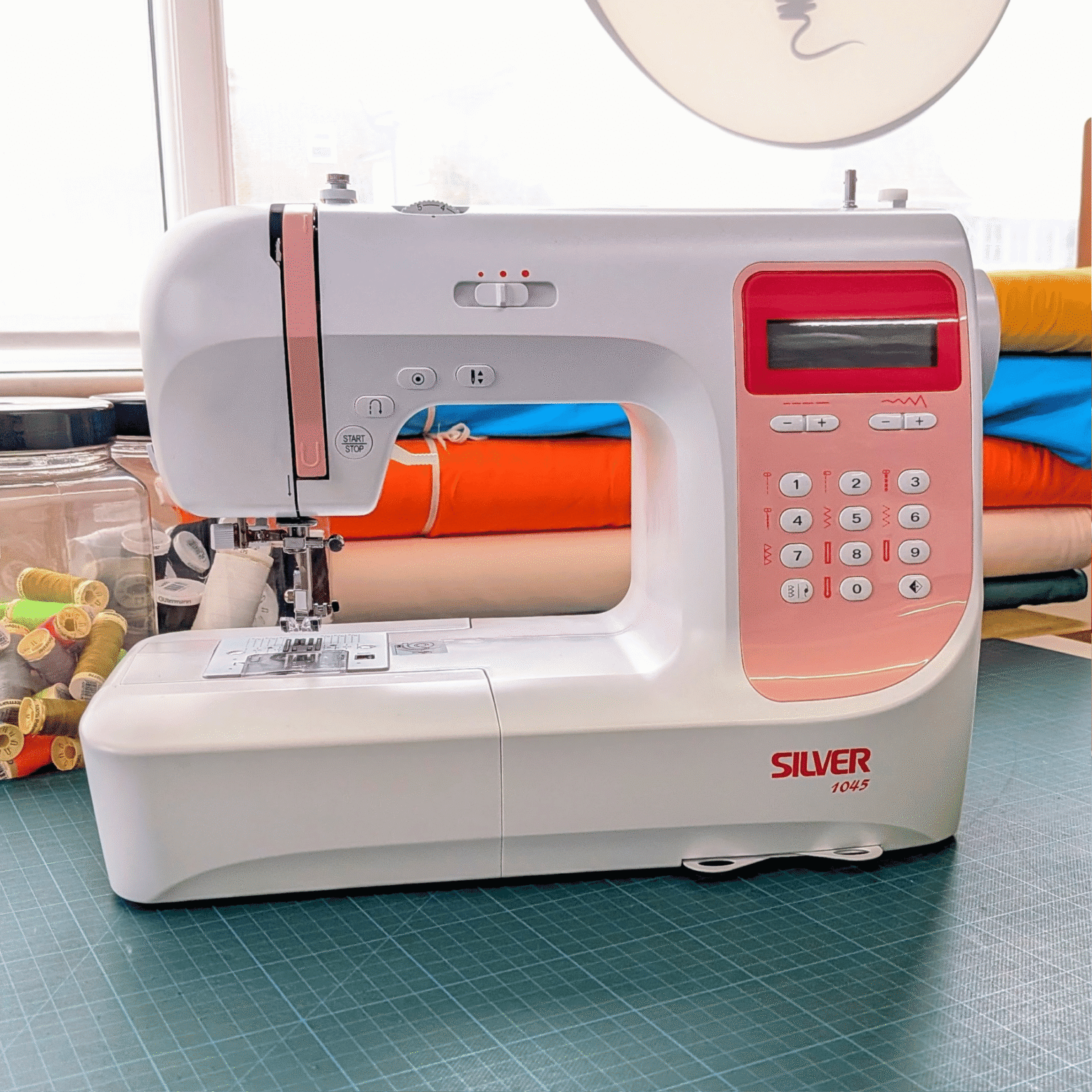Silver 1035 Sewing Machine