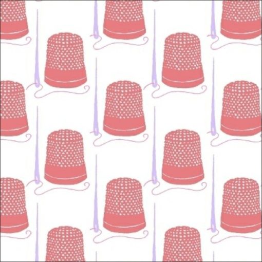 Dress Fabric | Thimbles & Needles Cotton | More Sewing